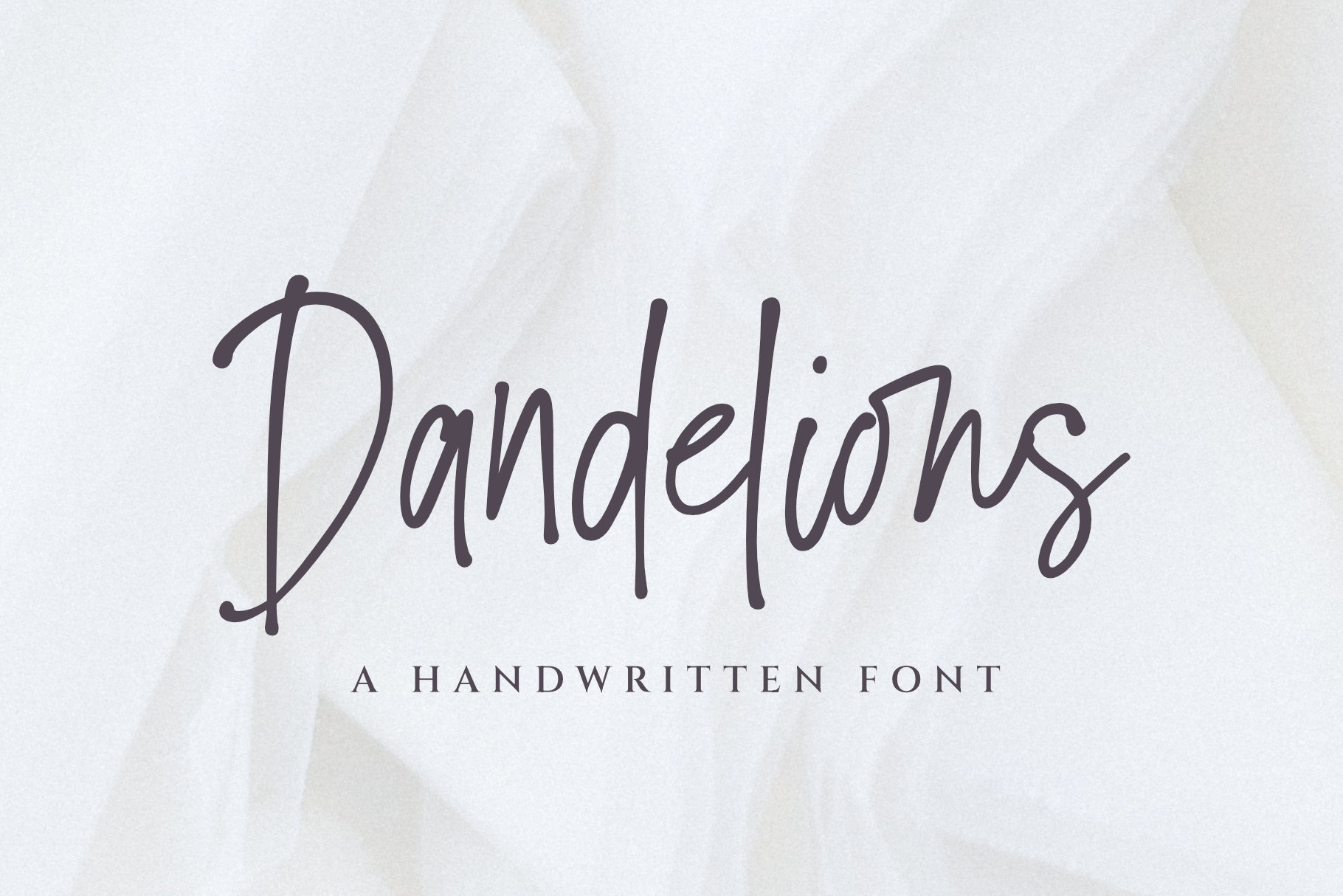Dandelions Font