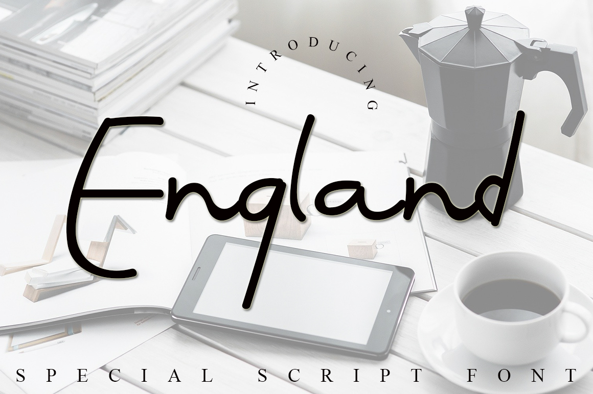 England Handwritten Font