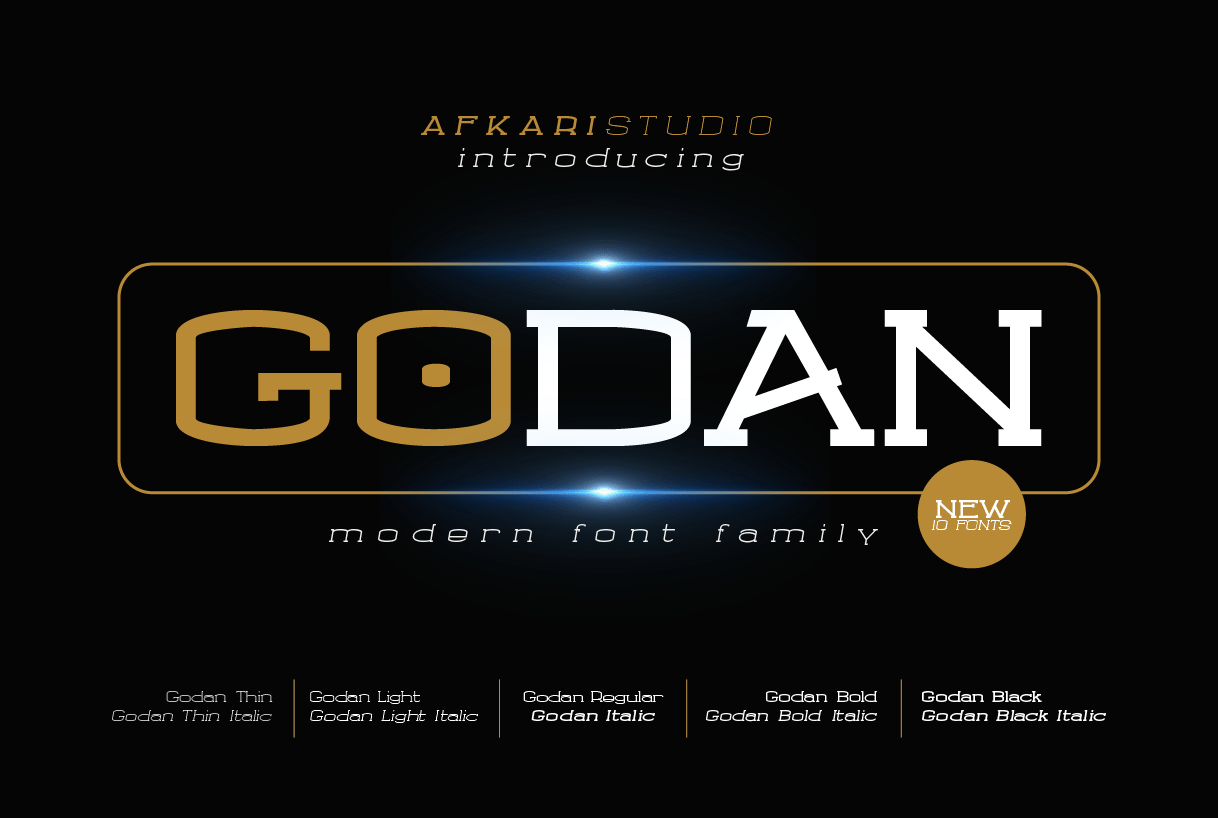 Godan Font Family