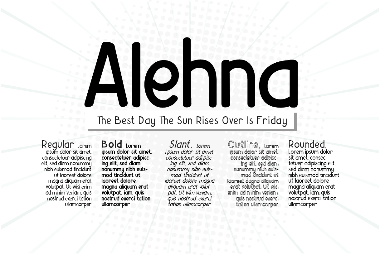 Alehna Font preview image 2