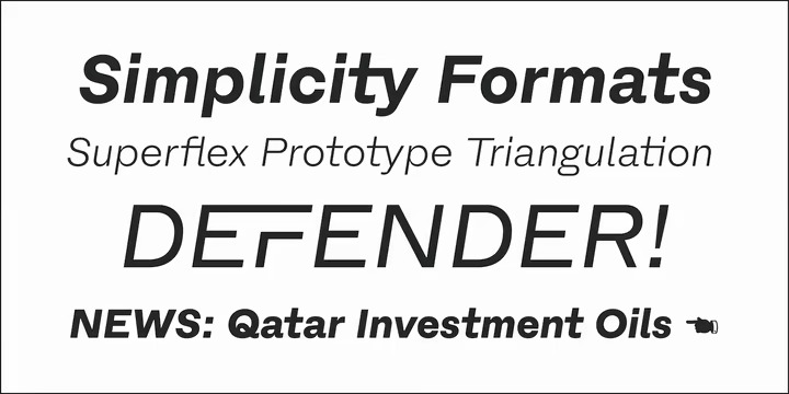 Fracktif Font preview image 2