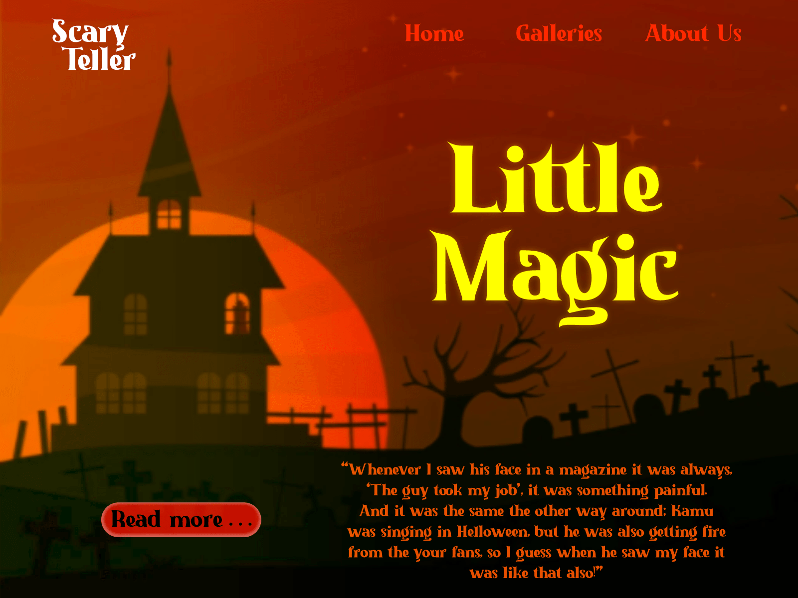 Halloween Nightmare Font preview image 3