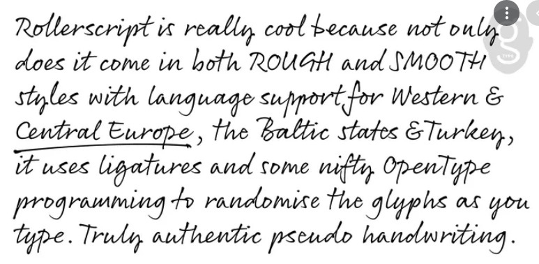 WHAT’S THE FONT?