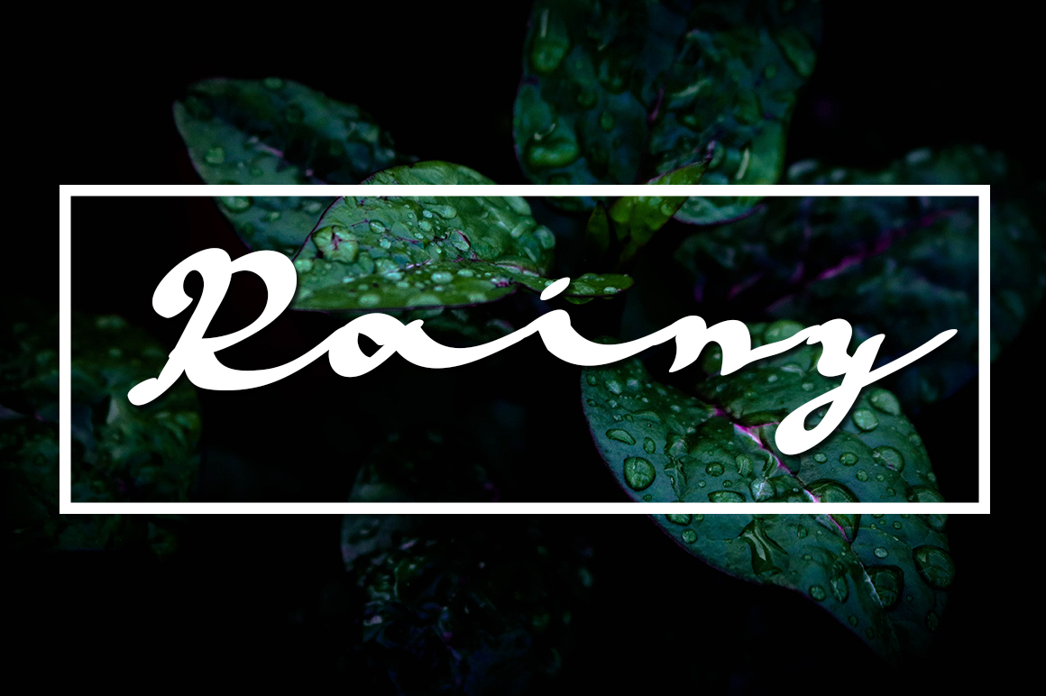 March Font preview image 3