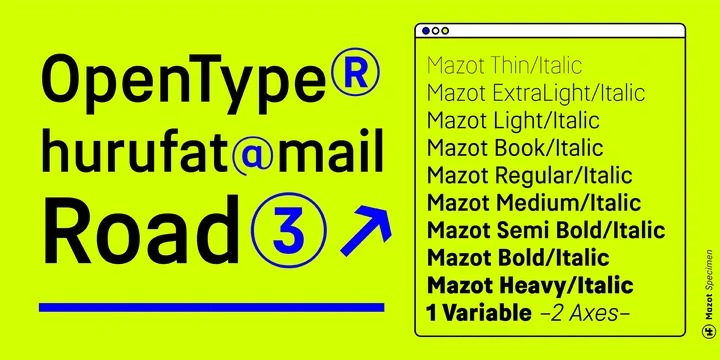 Mazot Font preview image 3