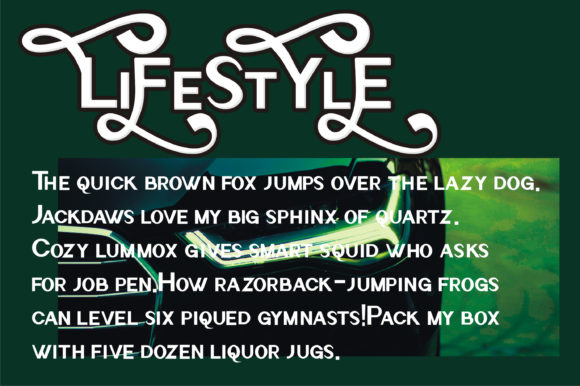 ReMoS  Font preview image 3