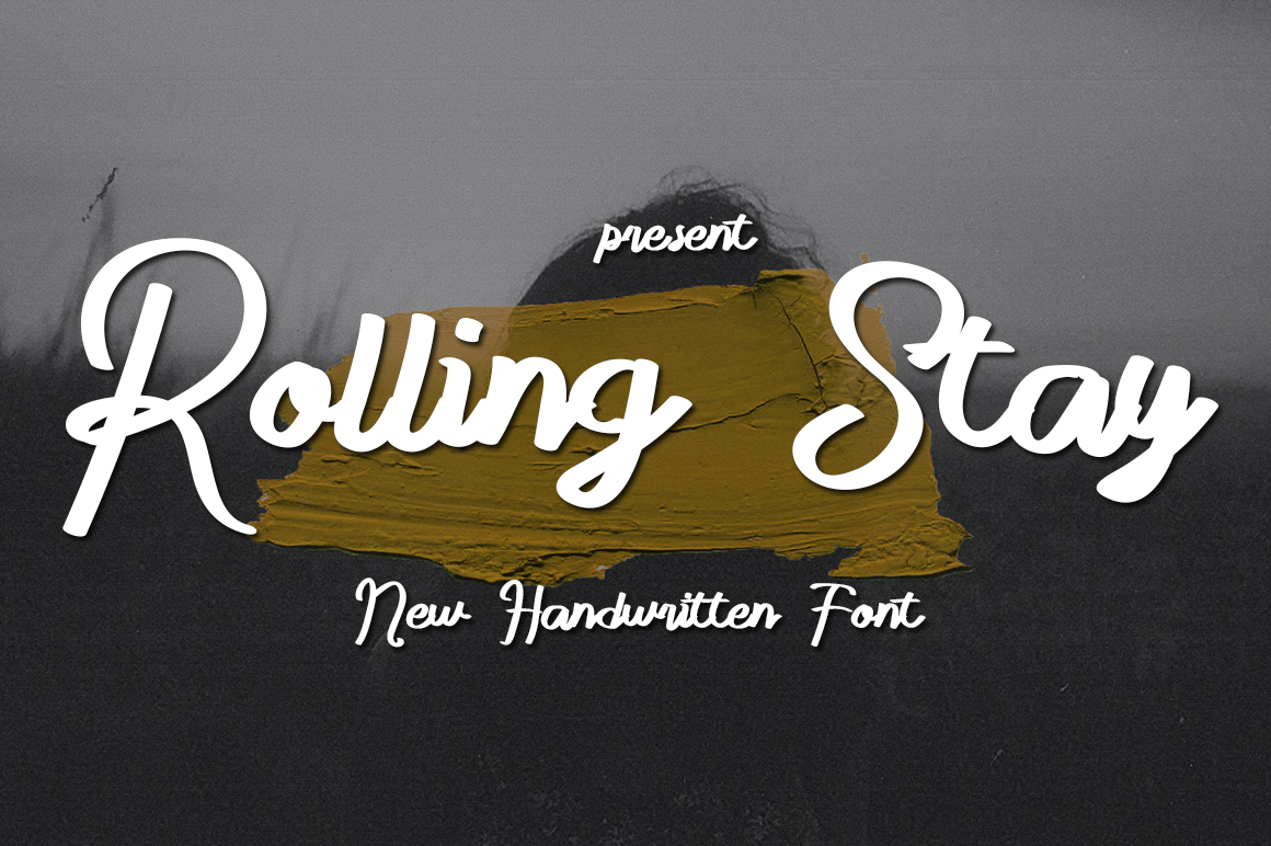Rolling Stay Script Font