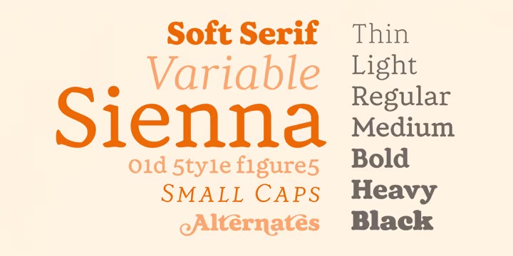 Sienna Font preview image 4