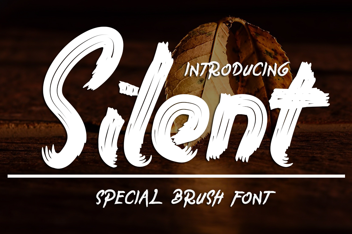 Silent Brush Font