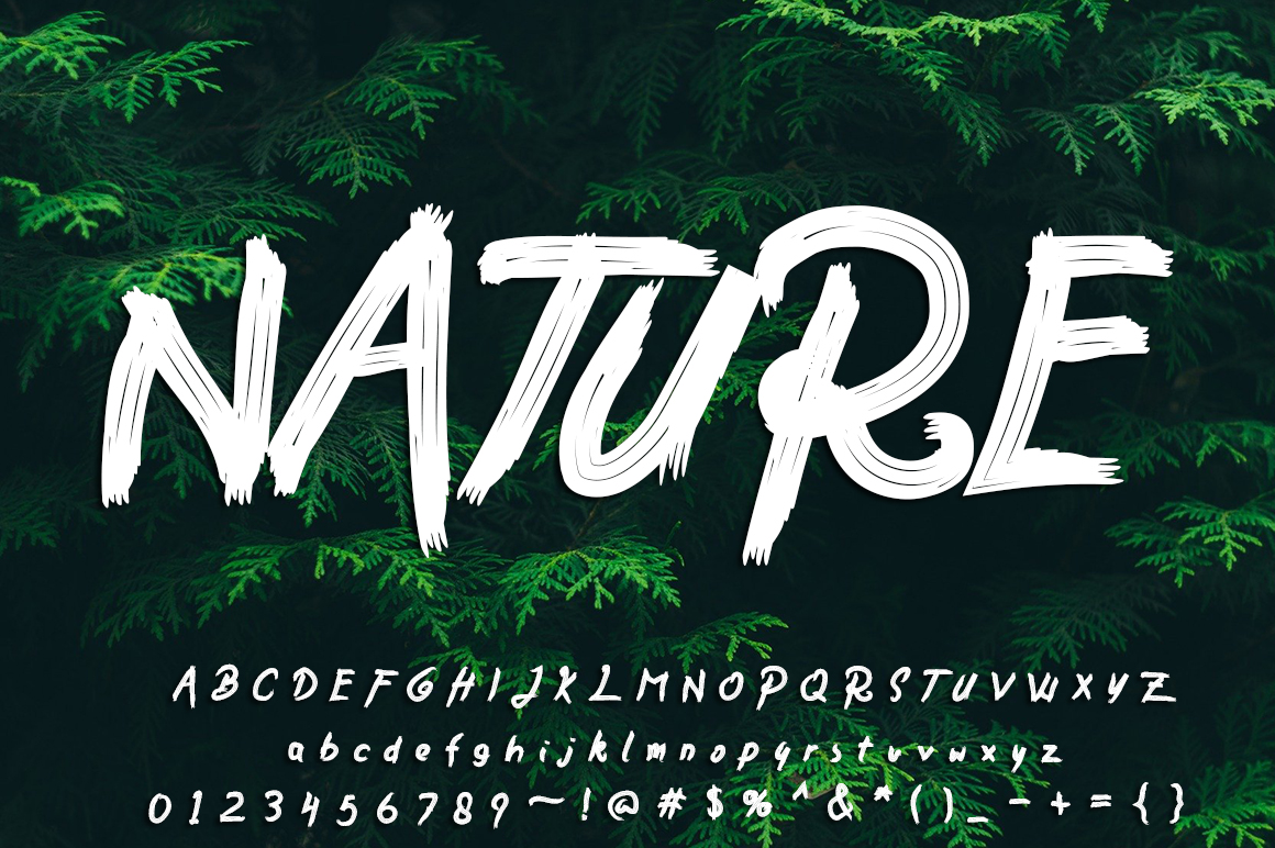 Silent Font preview image 2