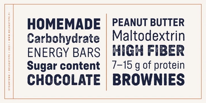 Steamtown Font preview image 2