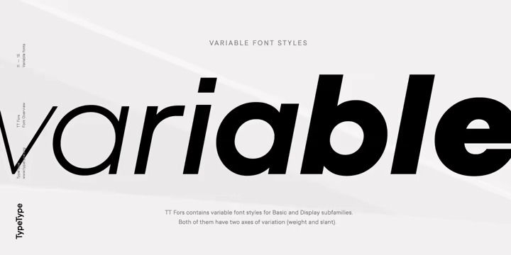 TT Fors Font preview image 3