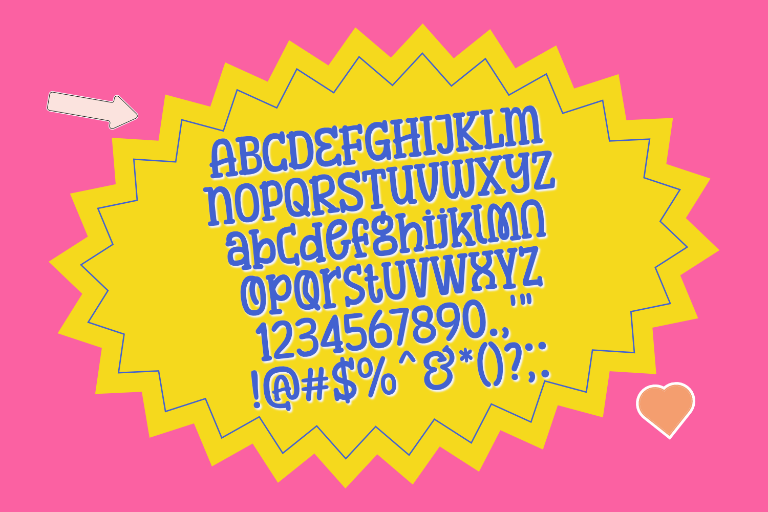Wispy Clouds Font preview image 4