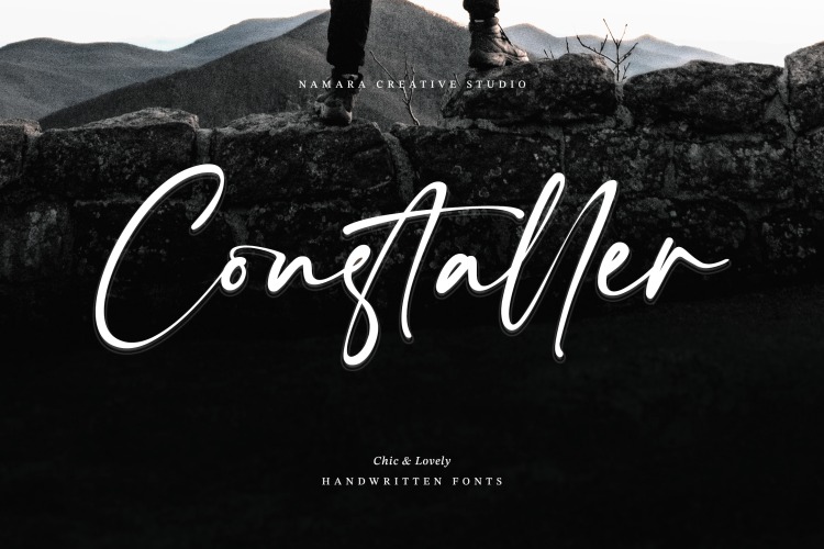 Constaller Script Font