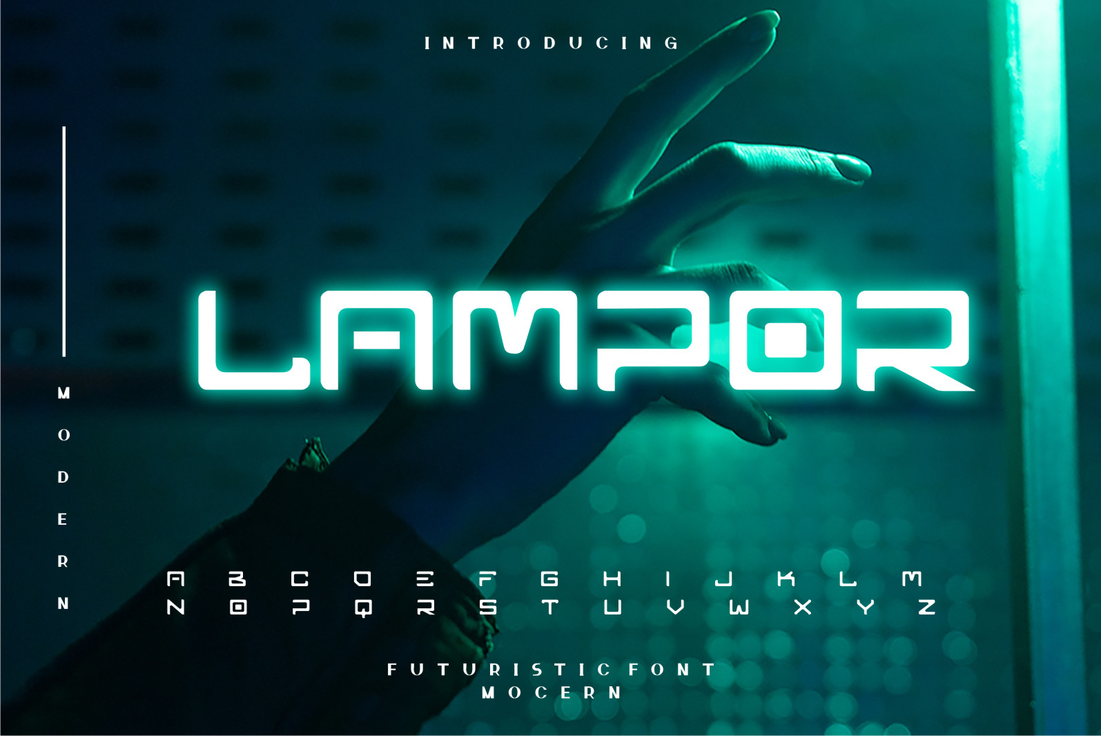 Lampor Display Font
