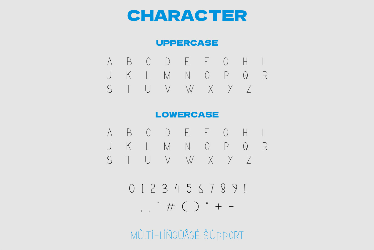 Minimalising Font preview image 5