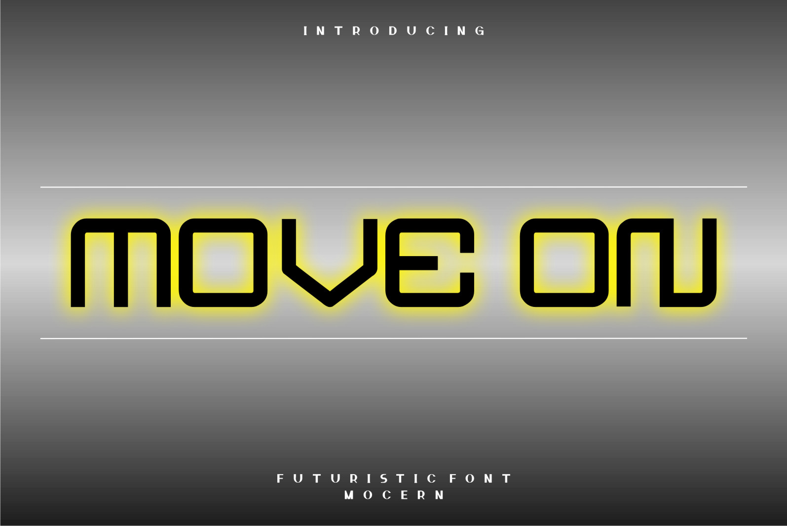 Move on Display Font