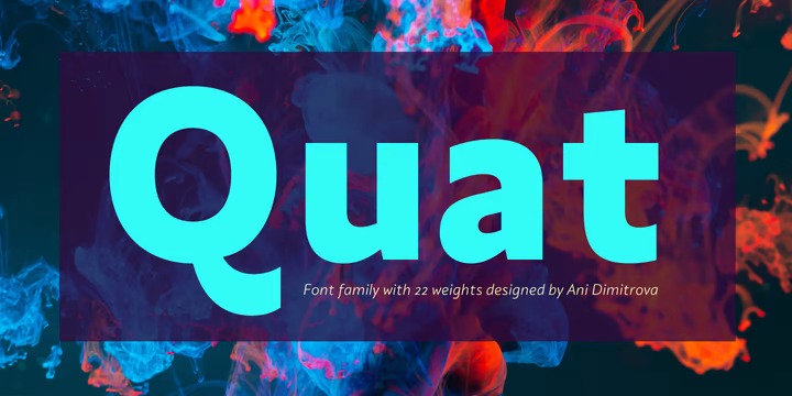 Quat Sans Serif Font