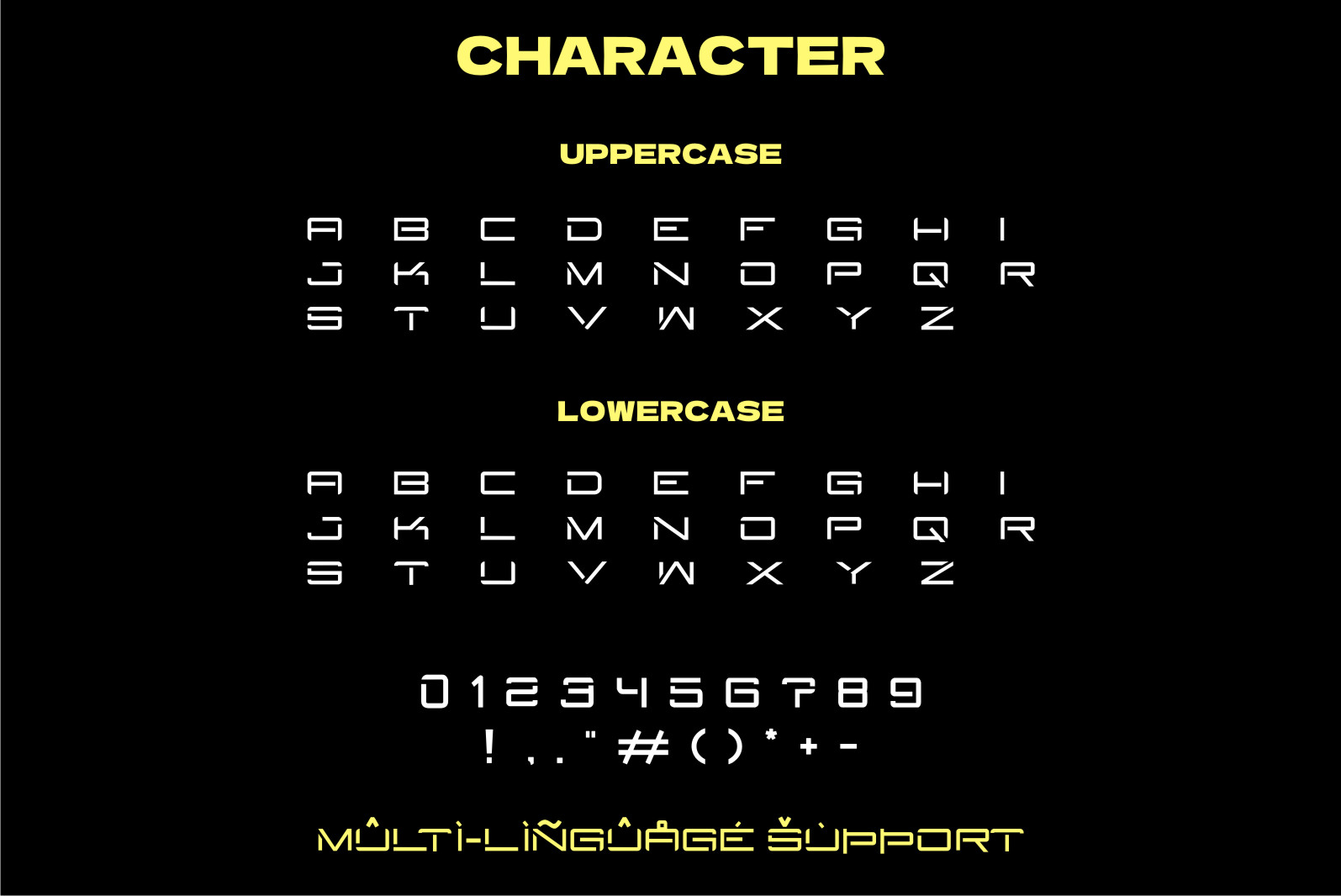 Radar Font preview image 5