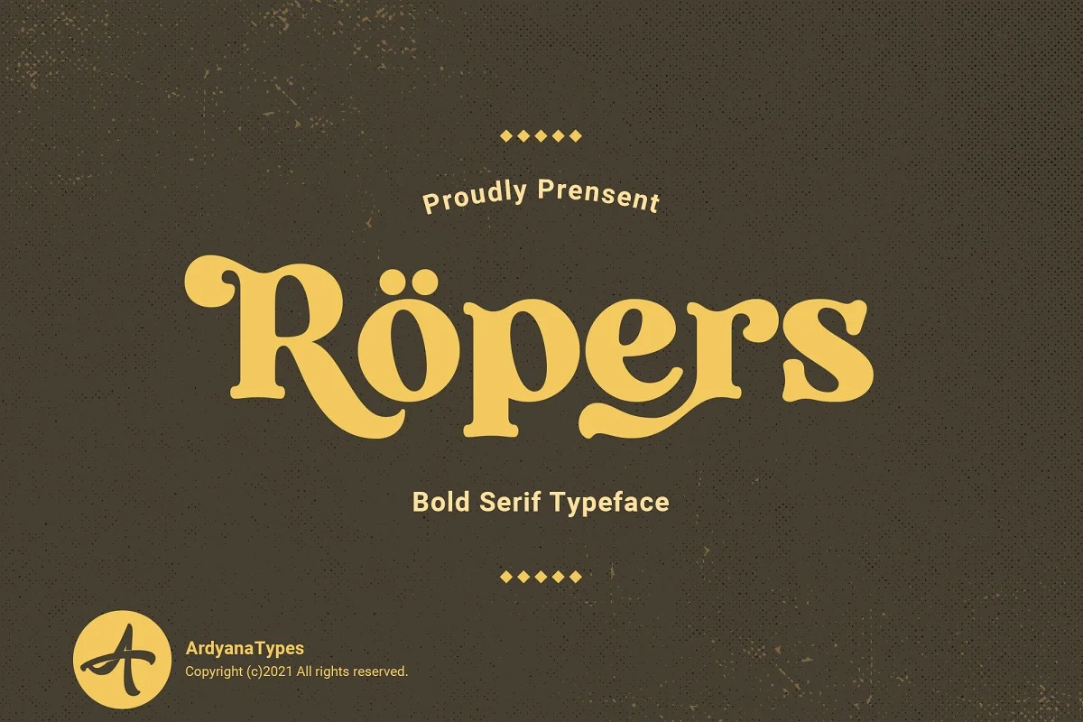 Ropers Serif Font