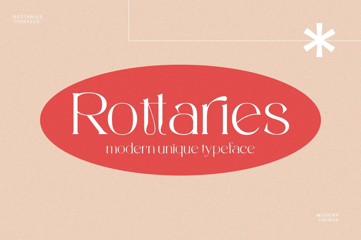 Rottaries Serif Font
