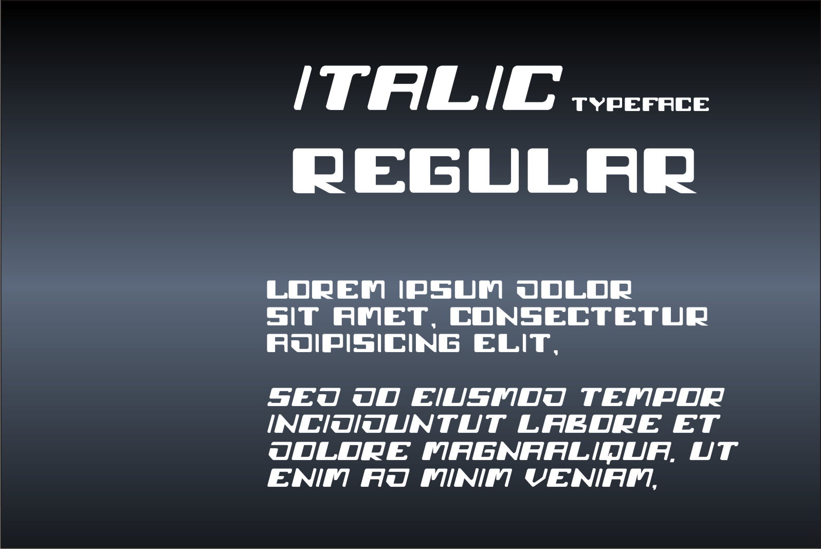 Senturn Font preview image 4