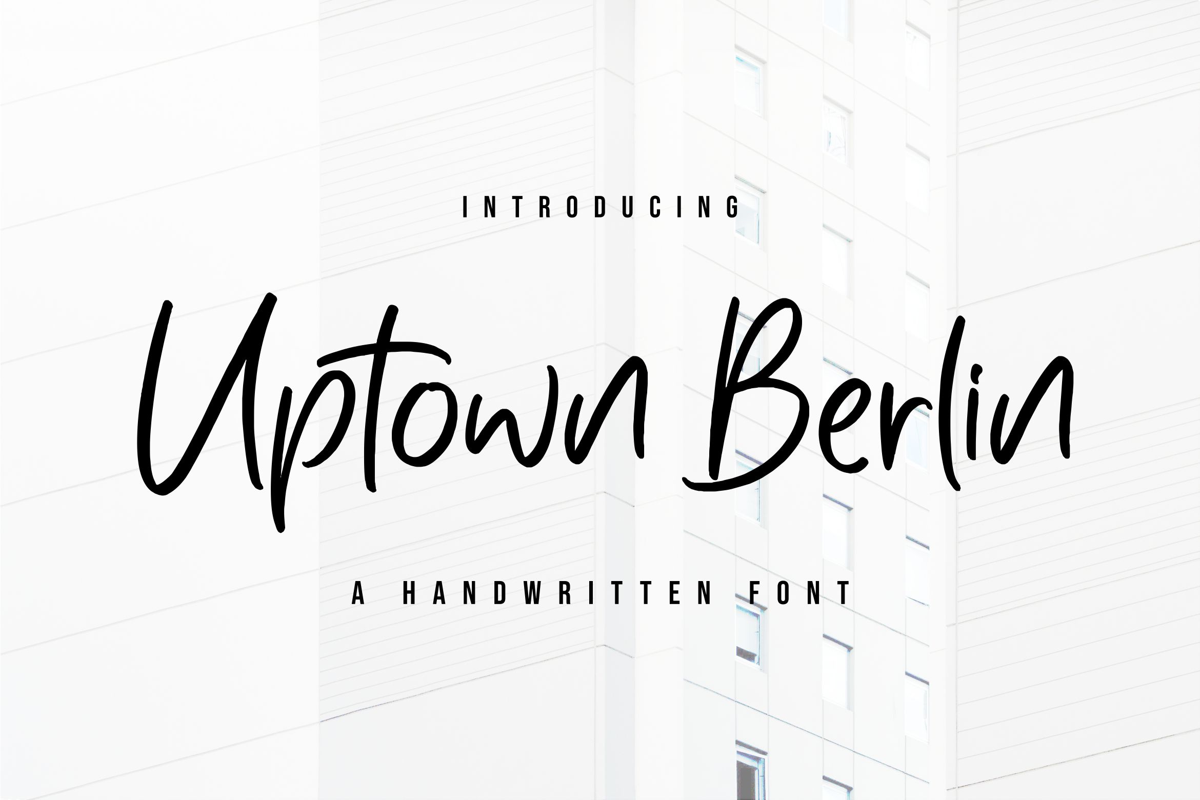 Uptown Berlin Handwritten Font