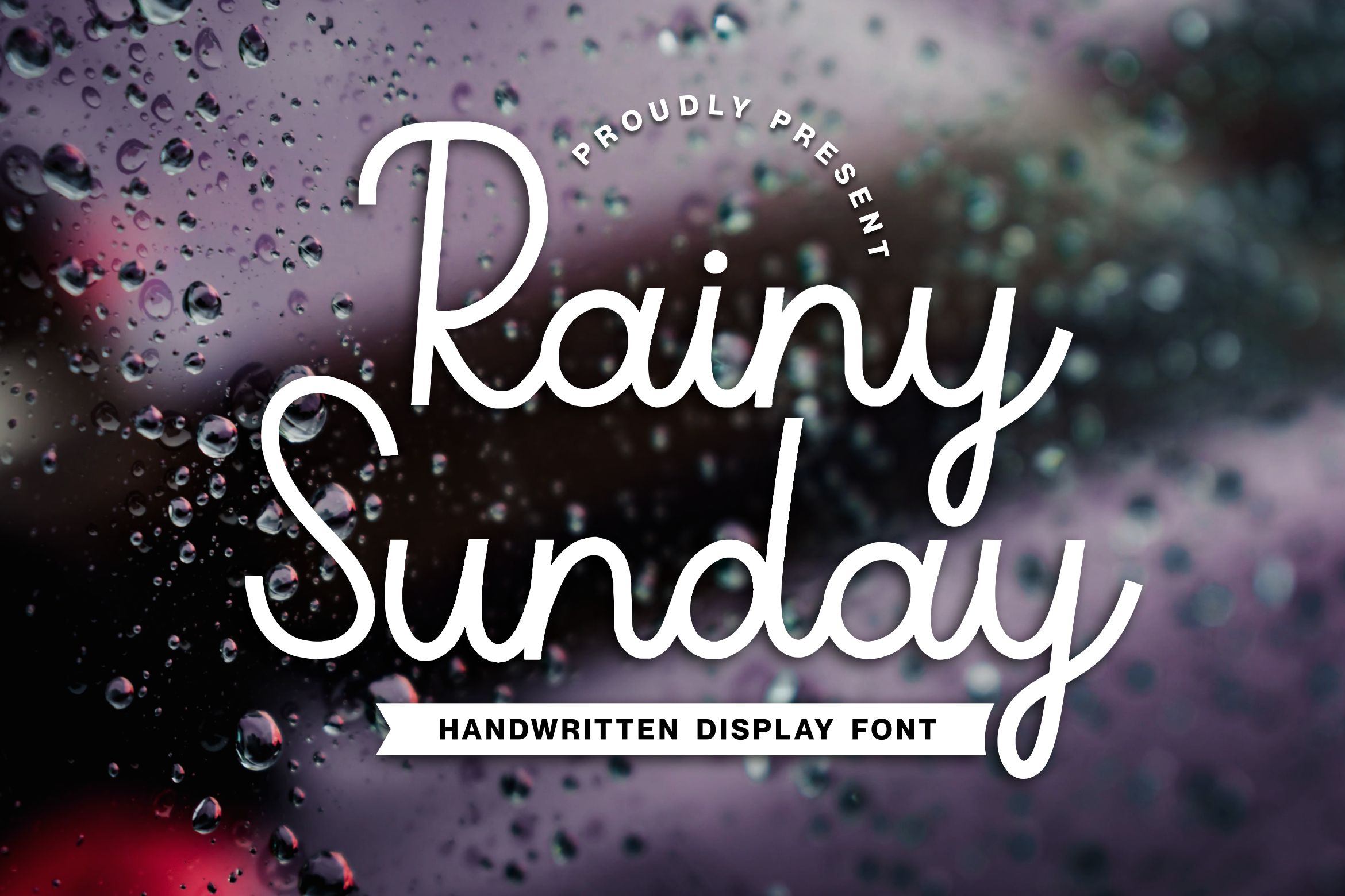 Rainy Sunday Handwritten Font 