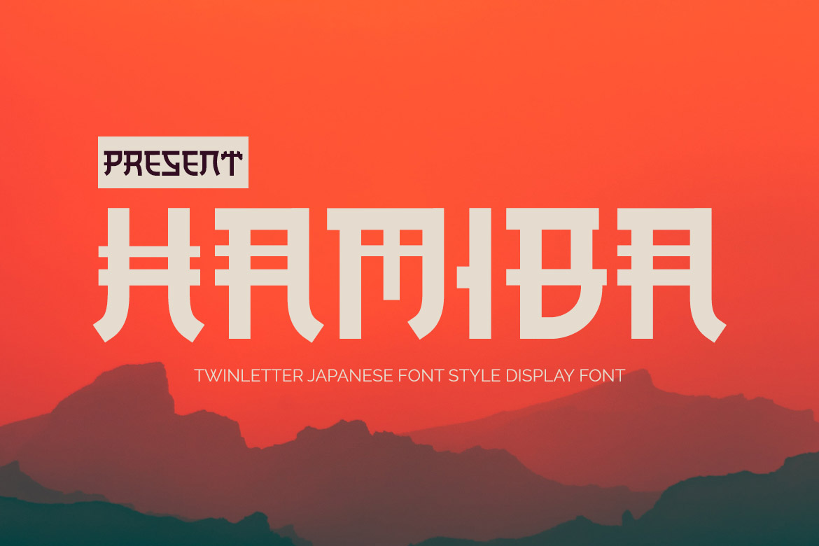 HAMIBA Display Font