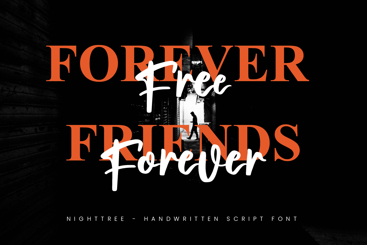 Nightree Font preview image 2