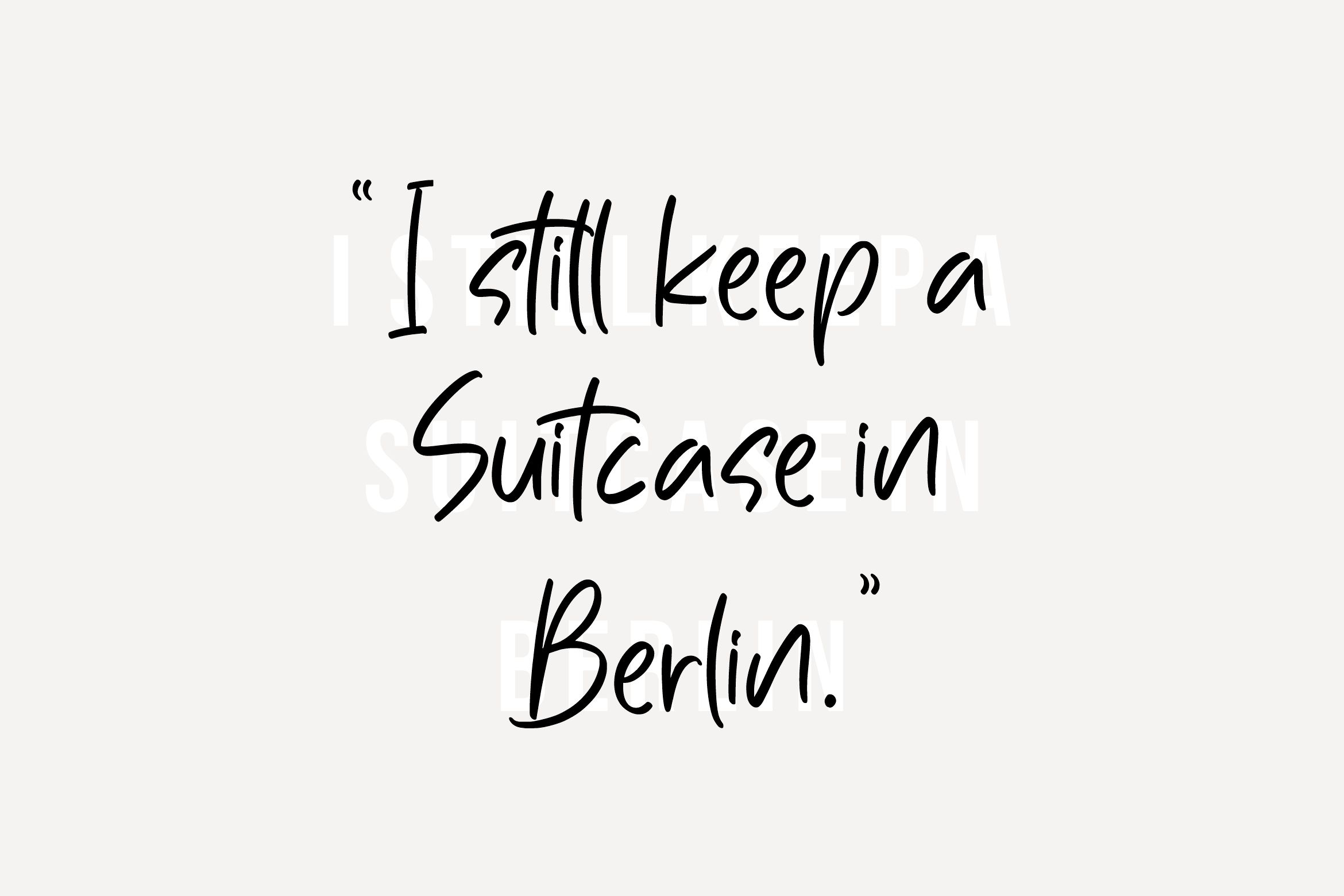 Uptown Berlin Font preview image 2