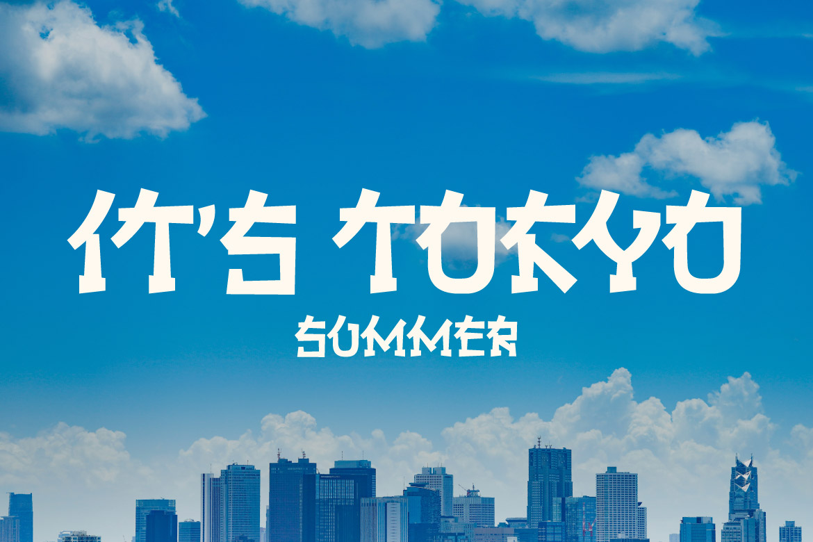 JAKOSTA – Japanese style font preview image 2