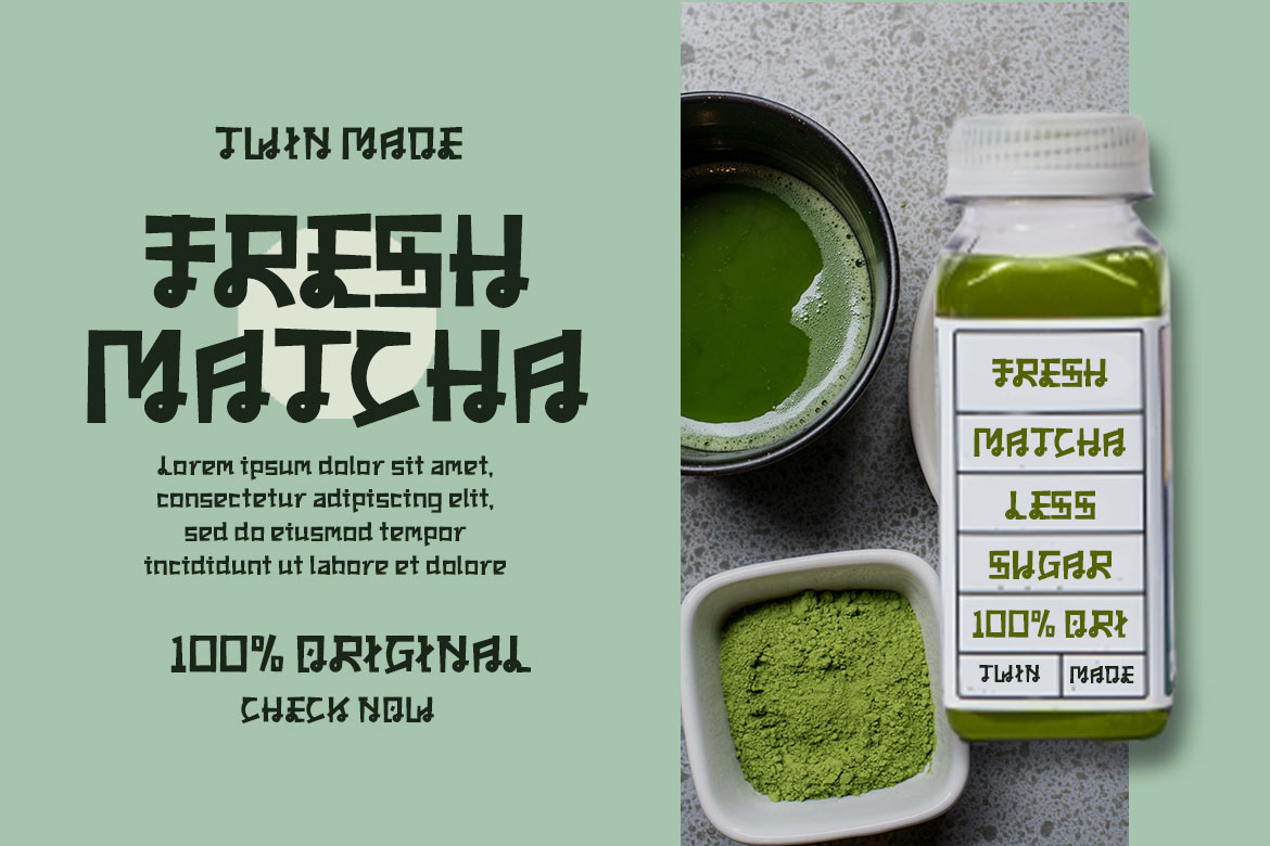 QOROSHI Font preview image 2