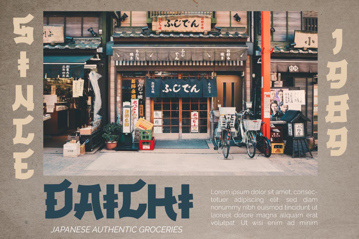 OKASA Font preview image 3
