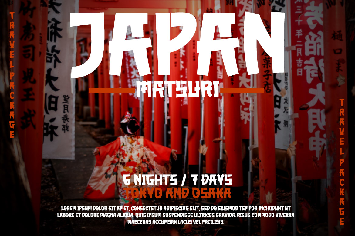 AKUMARU Font preview image 4