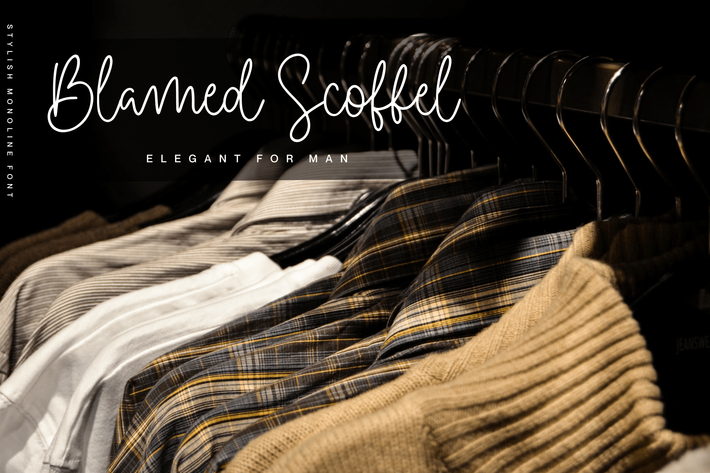 Clothingline Font preview image 3
