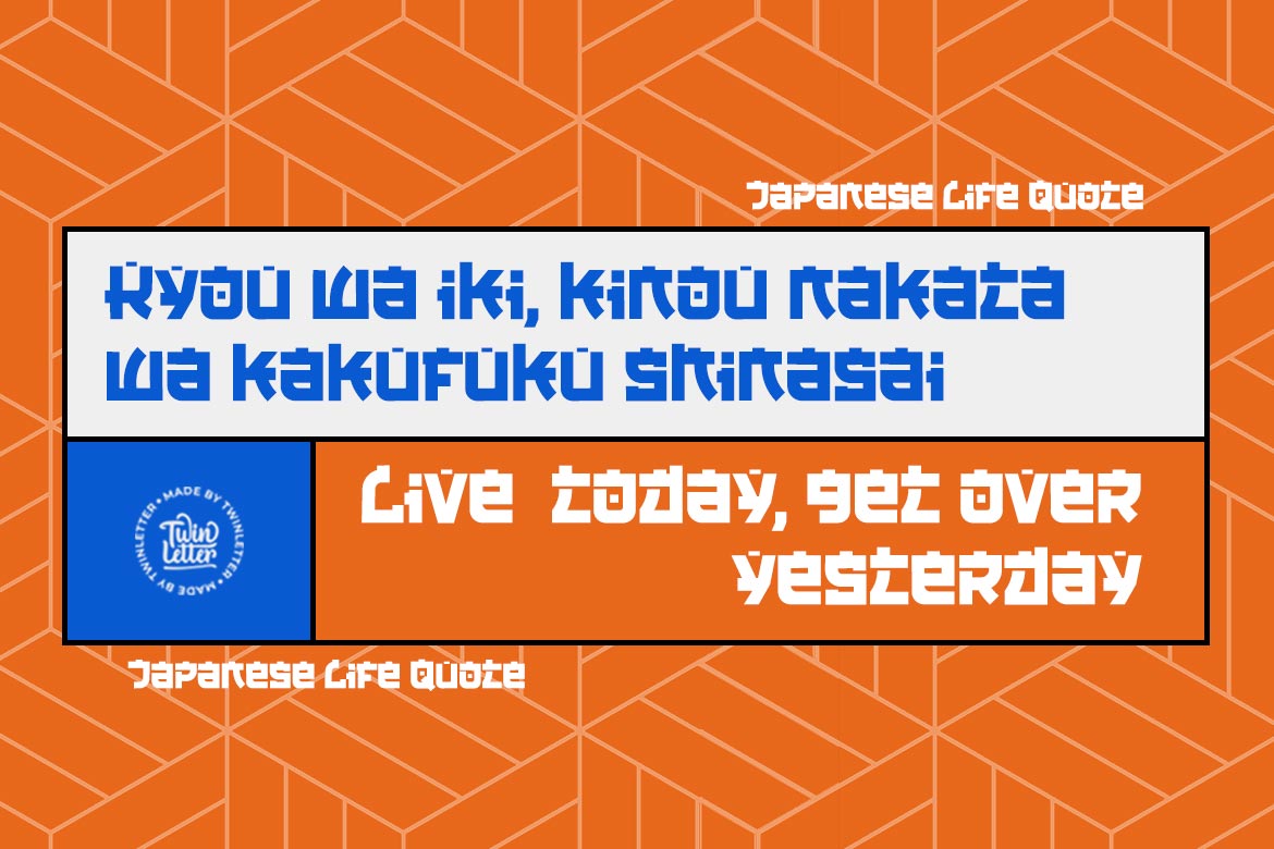 KAWARA Font preview image 5