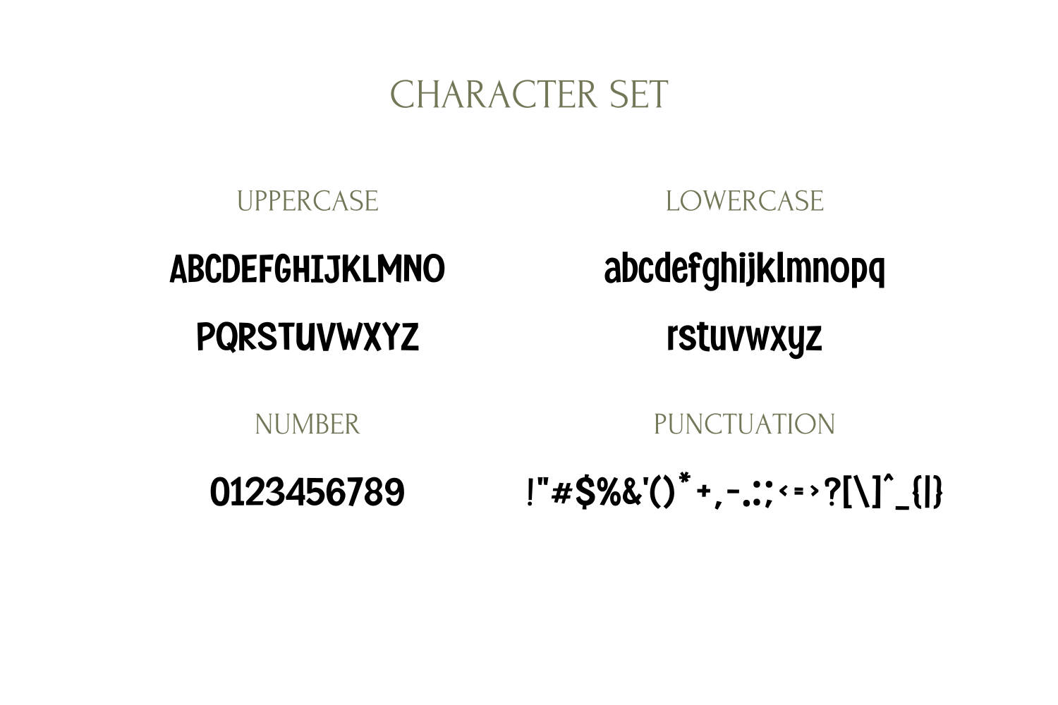 Simply Olive Font preview image 4