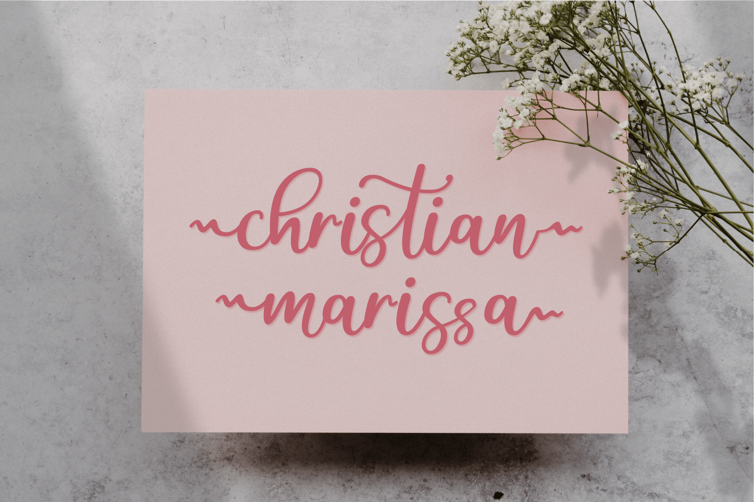 Christin Font preview image 5