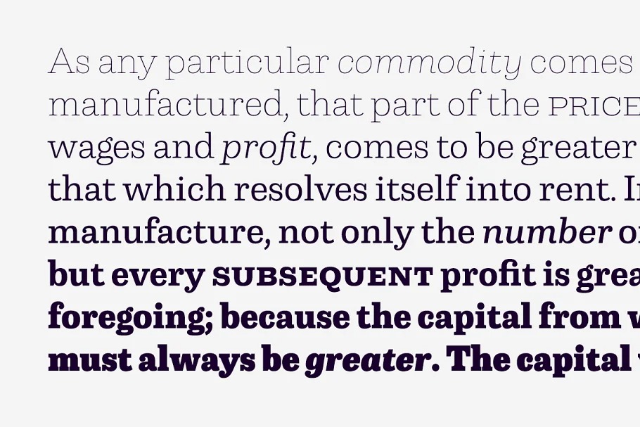 Capital Font Family preview image 4