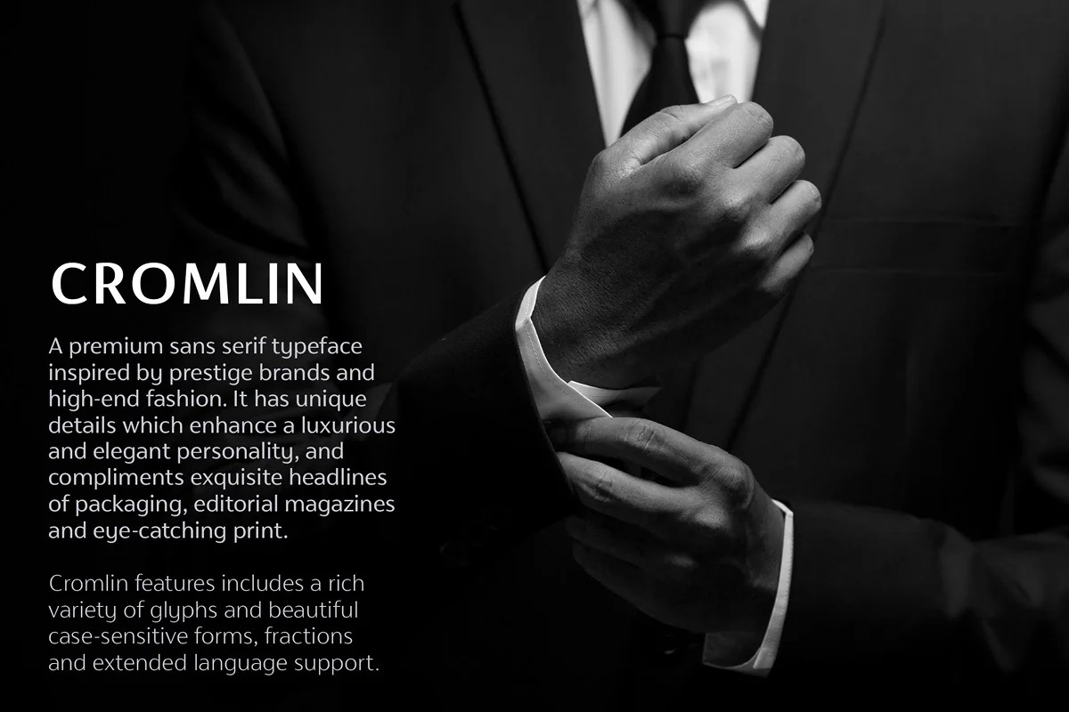 Cromlin Font Family preview image 4