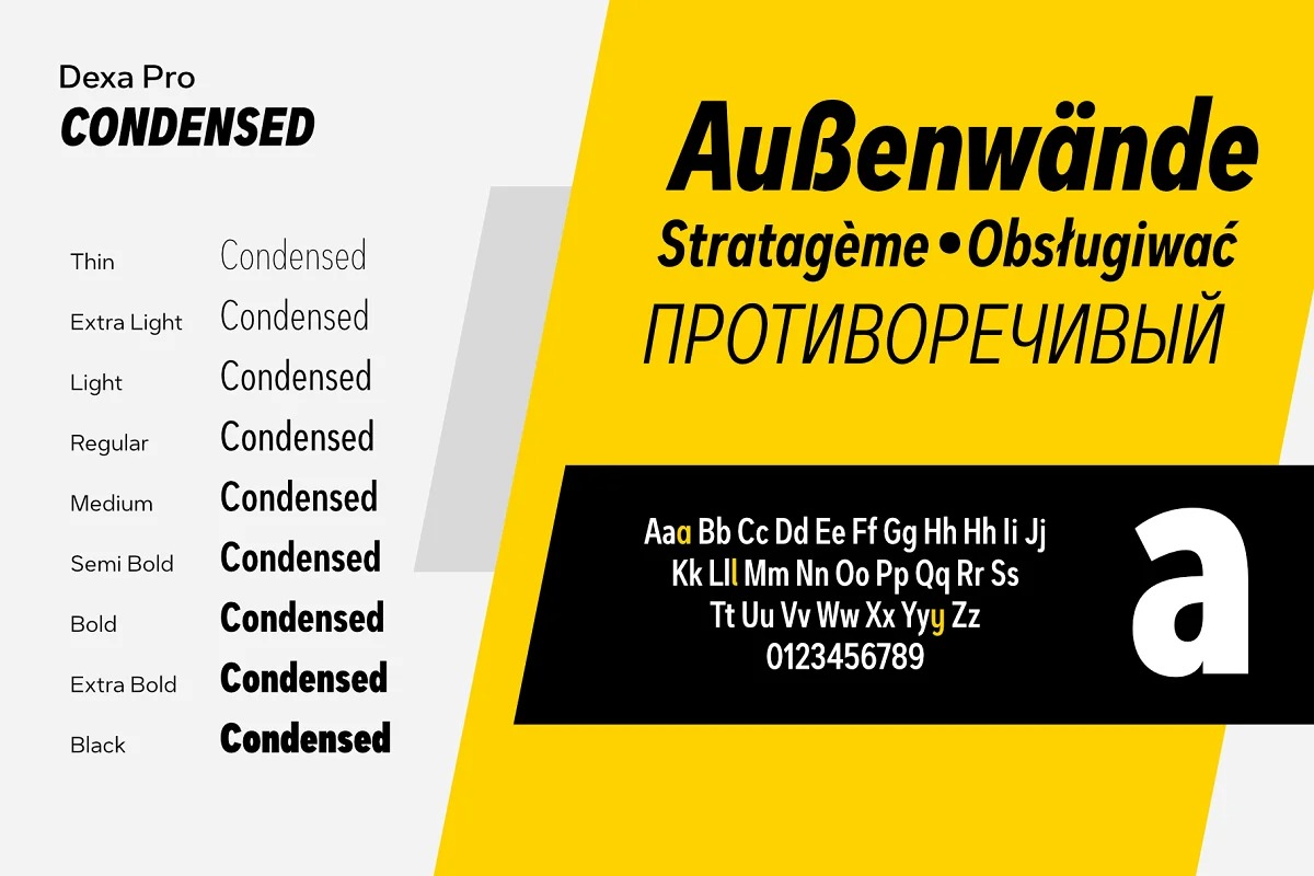 Dexa Pro Font Family preview image 4