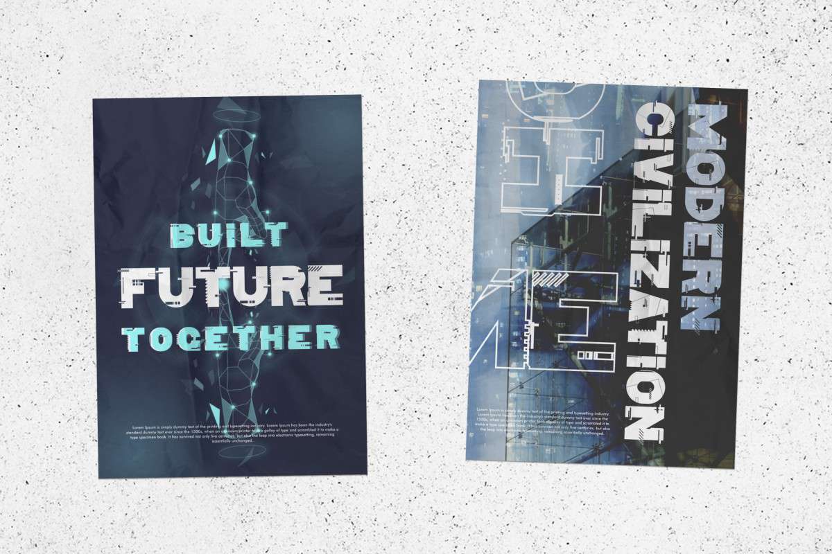 Distorter Font preview image 4