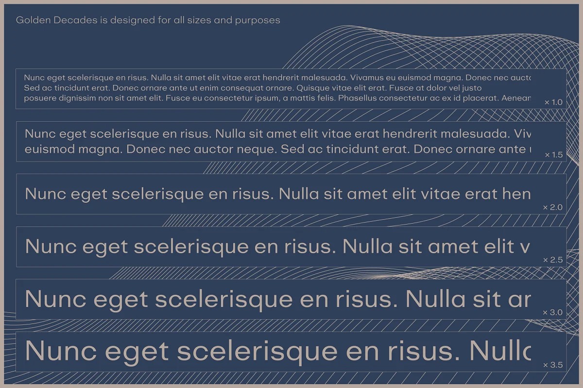 Golden Decades Font Family preview image 3