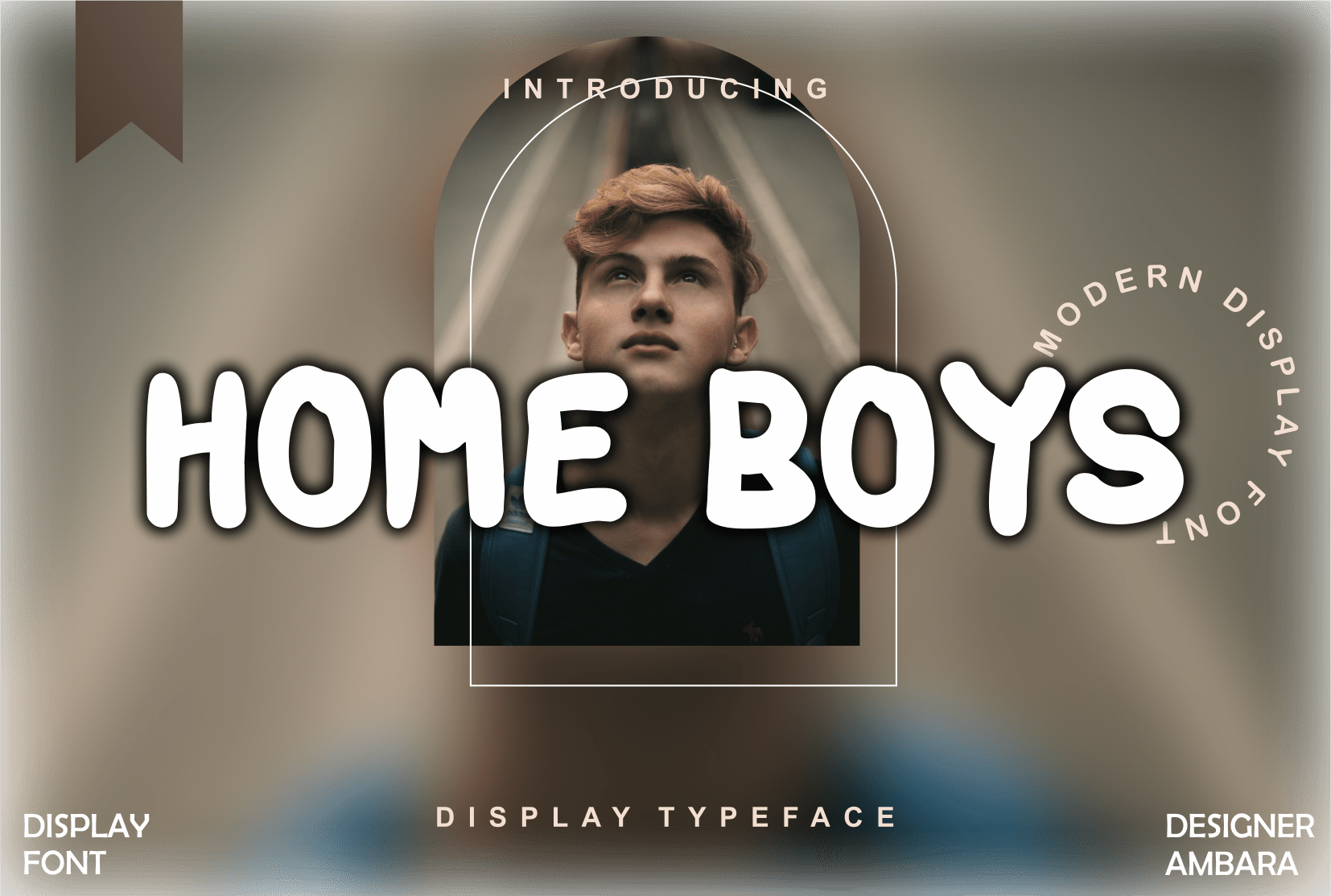 Home Boys Display Font