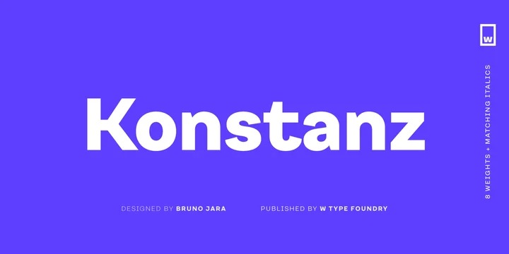 Konstanz Font Family preview image 1