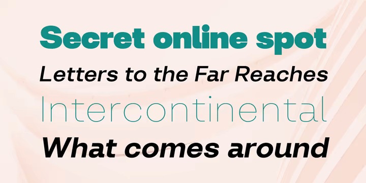 Lupio Font Family preview image 2