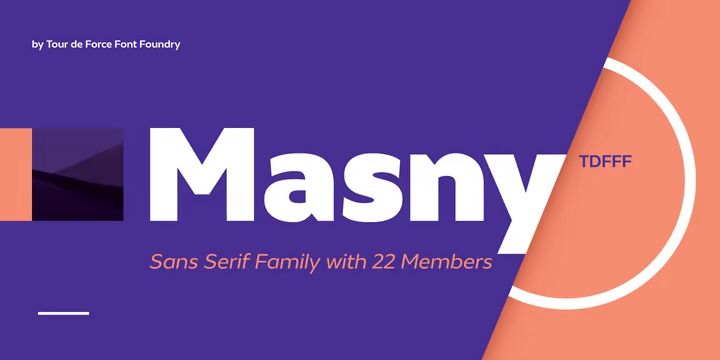 Masny Sans Serif Font