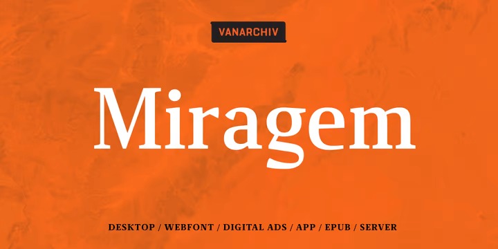 Miragem Font Family
