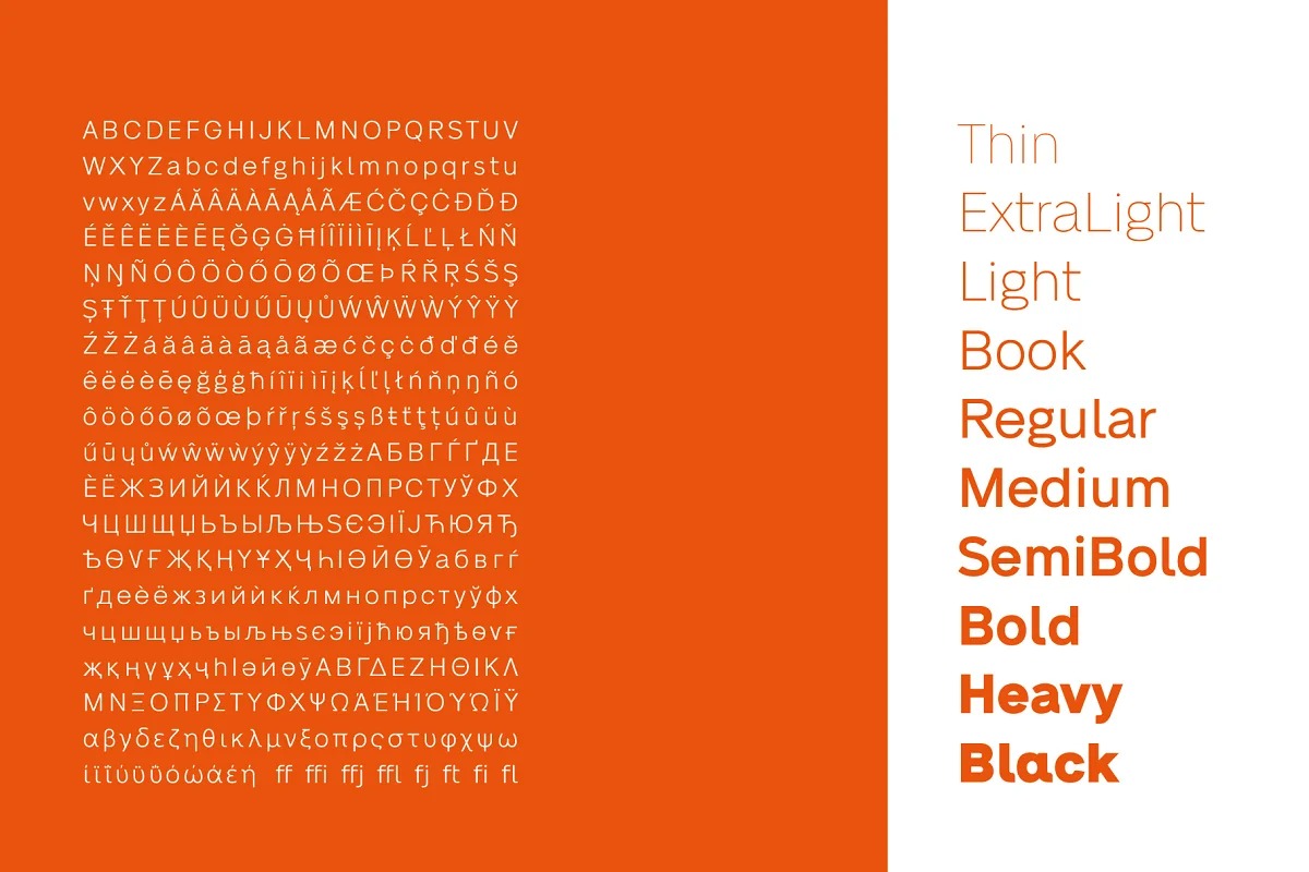 Neue Alte Grotesk Font Family preview image 3